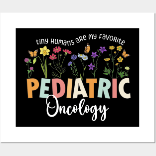 Funny Pediatric Oncology Nurse Cute Pediatric Oncology Squad Posters and Art